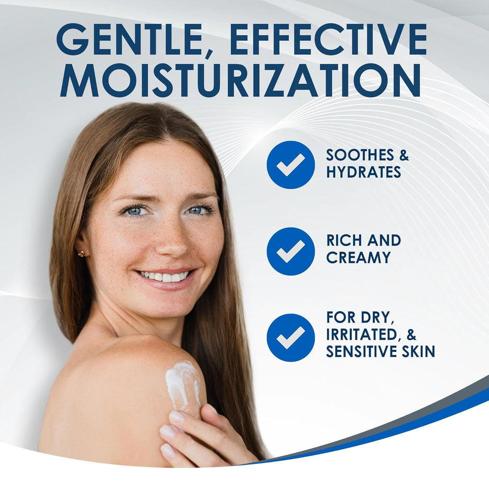 Vanicream Moisturizing Skin Cream with CWmp Dispenser - 16 fl oz (1 lb) - Moisturizer Formulated Without Common Irritants for Those with Sensitive Skin