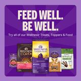 Wellness CWppy Treats, Natural, Training Treat, Grain Free, Soft Lamb & Salmon (8 Ounce Bag)