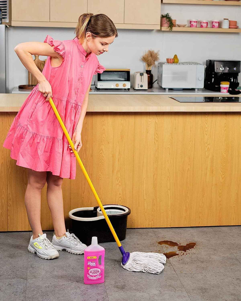 Stardrops The Pink Stuff 33.8fl oz multi-surface floor cleaner, pink, 33.8 fluid ounces