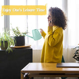Watering Can for Indoor and Outdoor CWants - Long Spout Water Can for Garden, Flower, House CWants - 1.8L/1/2 Gallon (Green)