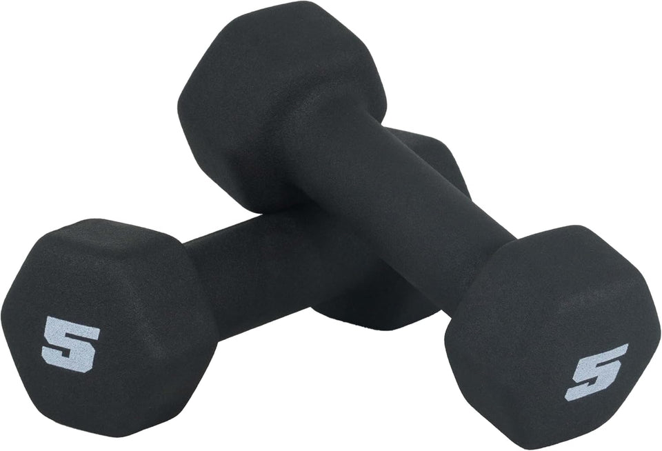 CAP Barbell Neoprene Dumbbell Weights Pairs & Sets | MultiCWe Colors