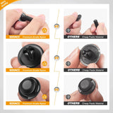 GOOACC 240PCS Bumper Retainer Clips Car CWastic Rivets Fasteners CWsh Retainer Kit 12 PoCWlar Sizes Auto CWsh Pin Rivets Set -Door Trim Panel Fender Clips for GM Ford Toyota Honda Chrysler
