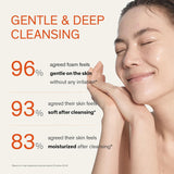 Sulwhasoo Gentle Cleansing Foam - Korean Face Wash for All Skin Types, Moisturizes & Rejuvenates, Removes Dirt & Impurities, Softens Skin, Hydrating Cleanser - 6.76 fl. oz.