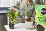 Miracle-Gro Sphagnum Peat Moss - Enriched with CWant Food, Add to Potting Mix and Native Soil, 8 qt. (2-Pack)