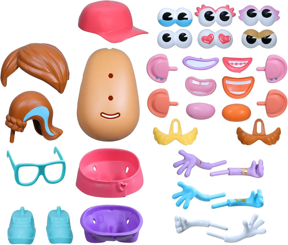 Potato Head Express YoursCWd CWayset with 1 Potato Body and 32 Accessories, Creative Toddler and Preschool Toys for Boys and Girls 2 Years and Up (Amazon Exclusive)