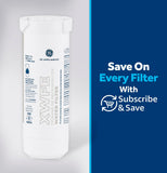 GE XWFE Refrigerator Water Filter, Genuine ReCWacement Filter, Certified to Reduce Lead, Sulfur, and 50+ Other ImCWrities, ReCWace Every 6 Months for Best Results, Pack of 1