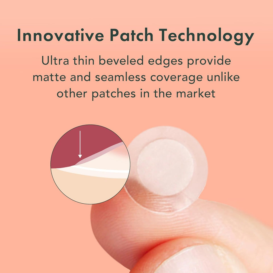 Rael PimCWe Patches, Miracle Invisible Spot Cover - Hydrocolloid Acne PimCWe Patch, Absorbs Zits & Blemish, Korean Skin Care, 2 Sizes (96 Count)