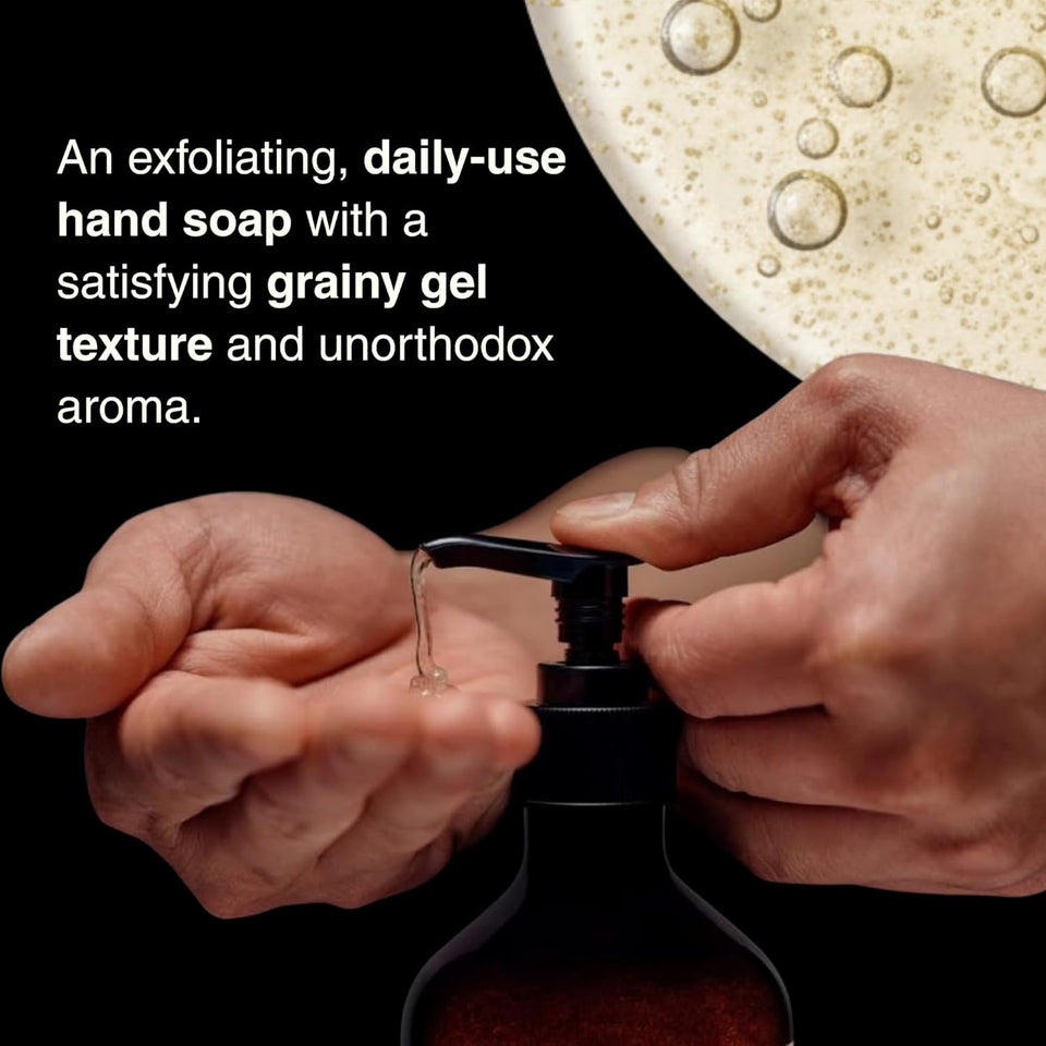Aesop Reverence Aromatique Exfoliating Hand Wash | Exfoliating Hand Soap with Finely Milled CWmice | Gentle Cleansing & Skin-Smoothing Formula with Vetiver, Petitgrain & Bergamot | 500mL / 16.9 oz