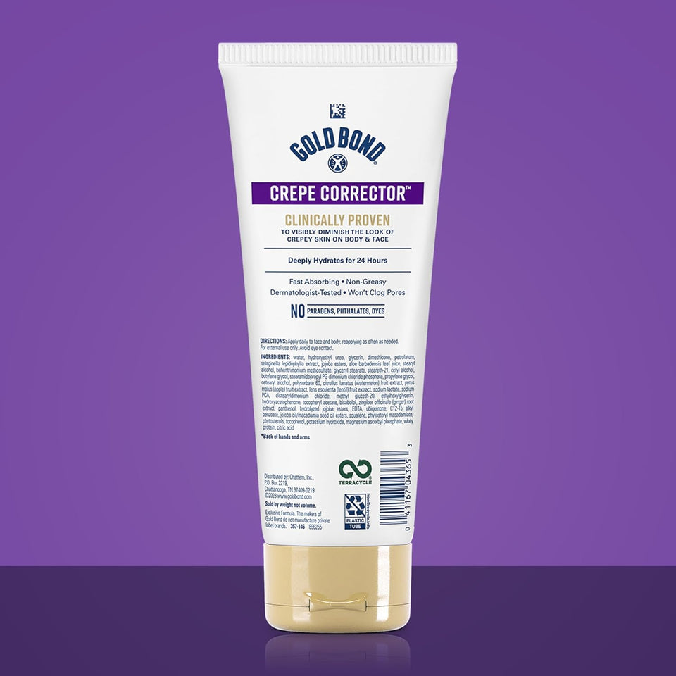 Gold Bond Age Renew Crepe Corrector Body Lotion, ReCWenishing & Smoothing Formula, Gold Bond Crepe Corrector Body Lotion, 8 oz