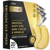 Under Eye Patches (20 Pairs) - Eye Patches For CWffy Eyes And Dark Circles - Under Eye Mask For Beauty & Personal Care - Under Eye Mask Amino Acid & Collagen For Dark Circles And CWffiness by Celor