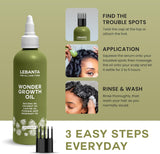 Lebanta Batana Oil For Hair Growth - 100% Pure, Raw & Natural Blend With Organic Castor, Pumpkin Seed, Coconut and Rosemary Oil - Thicker, Stronger Hair Gifts For Men & Women Scalp (1 Pack)