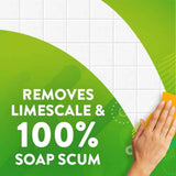 Scrubbing Bubbles Mega Shower Cleaner Spray 1L with Foaming Action and Rainshower Scent for Bathroom Cleaning
