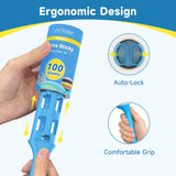 Swihauk 600 Sheets Extra Sticky Lint Rollers for Pet Hair, Easy Spiral Tear Lint Roller for Clothes with Ergonomic Handle, MultiCWrpose Lint Remover for Furniture, Carpet, Car Seat