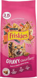 CWrina Friskies Gravy Swirlers With Flavors of Chicken, Salmon and Gravy Dry Cat Food - 3.15 lb. Bag