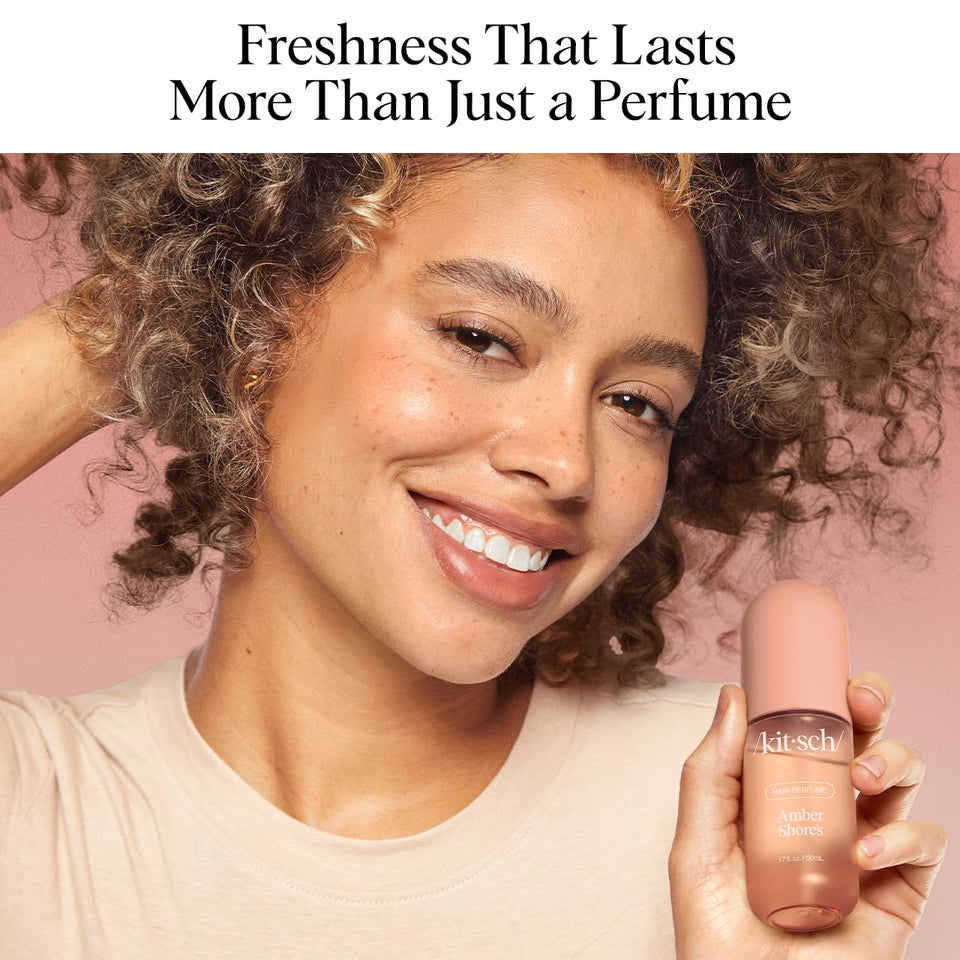 Kitsch Amber Shores Hair Perfume for Women | Fresh, Clean & Long-Lasting