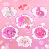 6 Pack Slimes, Pink Slime Kids, Cloud Slime kit for Girls Ages 8-12, Toys for Girls and Boys, for Kids Slime Set Party kit Goodie Bag Stuffers, 4 5 6 7 8 9 10 Year Old Girl Birthday Gift Cute Stuff