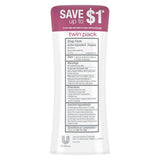 Dove Advanced Care Antiperspirant Caring Coconut, 2 Count Deodorant Stick for Women, for 48 Hour Protection And Soft And Comfortable Underarms, 2.6 oz