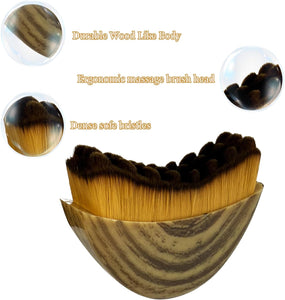 Lymphatic Contour Face Brush, Lymphatic Drainage Massager for Face, Ergonomically Designed to Fit The Skin Precisely (1PCS)