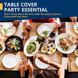 PerkHomy Brown Kraft Paper Roll 17.5" x 1,200" (100') for Gift Wrapping Bulletin Board Craft Art Bouquet Flower Packing Valentines Easel Moving Shipping Floor Poster Covering Table 70GSM 50LB