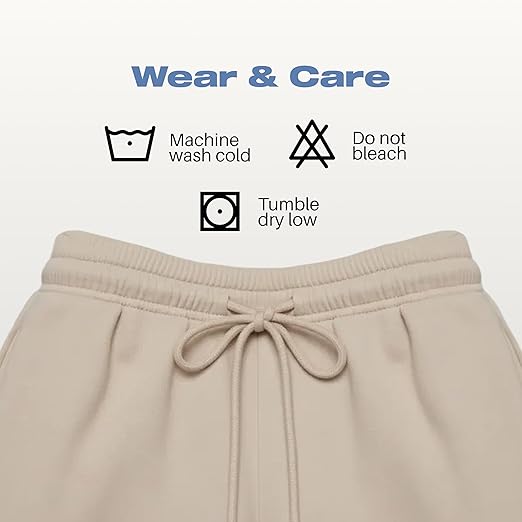 Common Stitch 3 Pack Wide Leg Fleece Lounge Sweatpants for Women — Deep Pockets, Relaxed Fit, Elastic Drawstring Waist