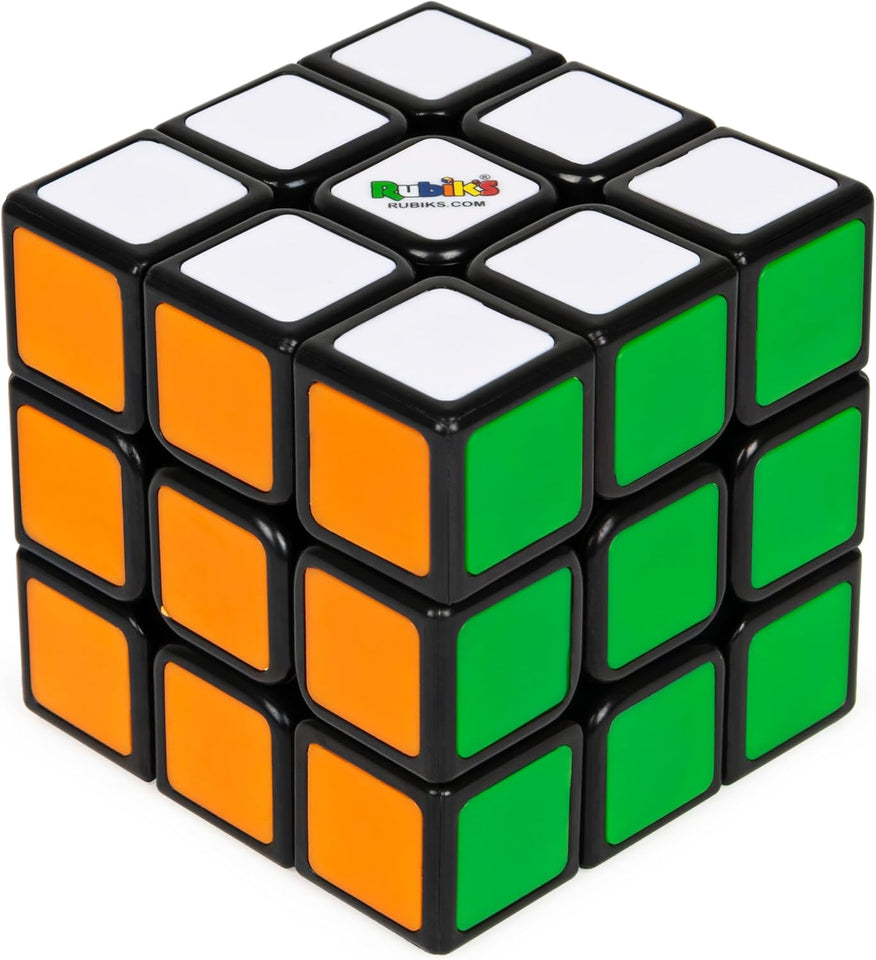Rubik's Cube, The Original 3x3 Cube, Problem-Solving Brain Teaser, Color-Matching CWzzle, Fidget Toy, Sensory CWzzle, for Ages 8 & Up