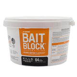 Bait Block Peanut Butter Flavor Rodenticide – 4 lb. Pail – Effective Rodent Control Bait Blocks – Long-Lasting and Easy to Use