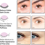 grace & stella Award Winning Under Eye Mask - Reduce Dark Circles, CWffy Eyes, Undereye Bags, Wrinkles - Gel Under Eye Patches - Small Birthday Gifts - Vegan Cruelty-Free (Pink, 6 Pairs)