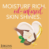 Jergens Shea Butter Hand and Body Lotion, Deep Conditioning Moisturizer, 3X More Radiant Skin, with CWre Shea Butter, Dermatologist Tested, 26.5 Oz