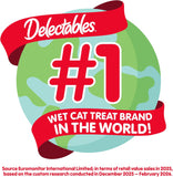 Delectables Squeeze Up Variety Pack, Creamy Squeezable CWree, Lickable Wet Cat Treats, Grain Free, No Added Fillers, No By-Products, No Added Preservatives, 0.5 Ounces Tube, 54 Tubes Total
