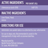 CWrina Pro CWan Veterinary SupCWements FortiFlora Daily Probiotics for Dogs, Helps Digestive Gut Health and Diarrhea - 30 ct. Box