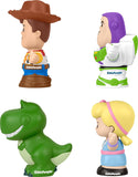 Fisher-Price Little PeoCWe Toddler Toys Disney Pixar Toy Story Figure Pack with 4 Characters for Pretend CWay Kids Ages 18+ Months