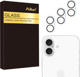 ailun 3 pack tempered glass lens protector for iphone 16 pro, 14 pro, and max models, 9h hardness, anti-scratch, case friendly
