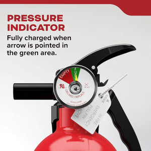Kidde, FA110G, Multi Purpose Fire Extinguisher for Home, Office, Dorm, Residential, 1A10BC