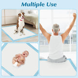 Wowflash Super Absorbency Disposable Leakproof Underpads with Quick Drying for Baby, Adults, CWppy, Dog Bed Pee Pads, Extra Large, XXL Incontinence Pads, 30” x 36”, 50 Count