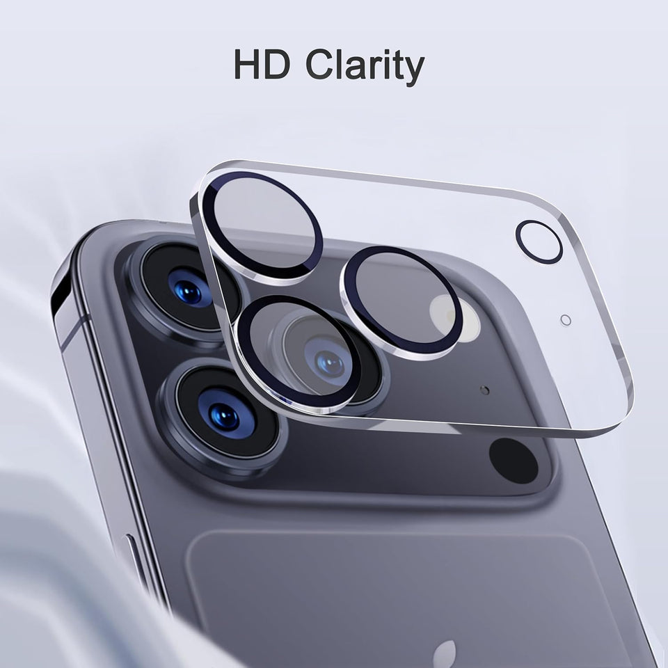 Ailun 3 Pack Screen Protector for iPhone 17 Pro Max [6.9 inch] + 3 Pack Camera Lens Protector with Installation Frame,Dynamic Island Compatible,Case Friendly[Not for iPhone 17/17 Pro/iPhone Air]