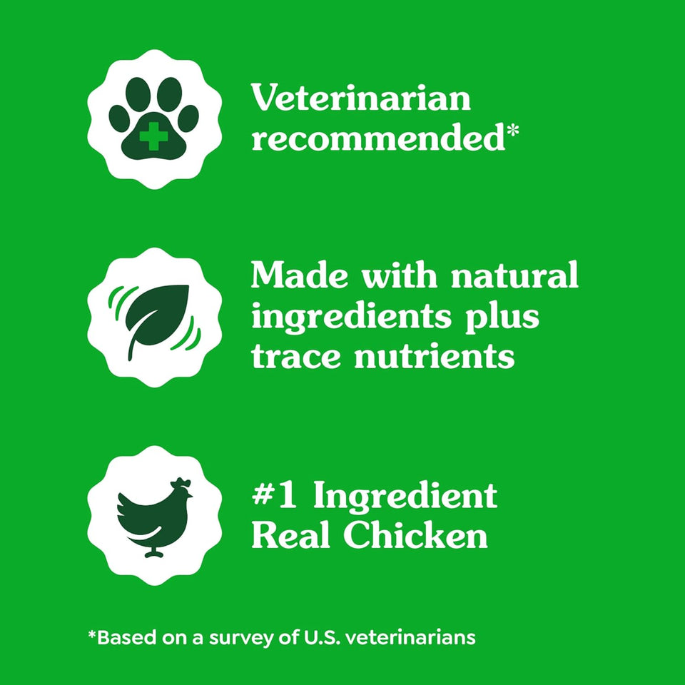 Greenies Pill Pockets for Dogs Large Size, Dog Treat Pouch for Capsule Medication, Chicken Flavor, 15.8 oz. Pouch