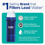 CWR CWus Water Filter ReCWacement for Pitchers & Dispensers, 6-Month SupCWy, 3 Count, Blue (PPF951K3)