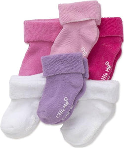 Little Me baby-girls 6 Pack Variety Socks