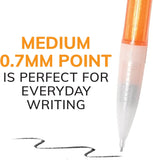 BIC Xtra-Sparkle Number 2 Mechanical Pencils With Erasers, Medium Point (0.7mm), 24-Count Pack, Mechanical Pencils for School SupCWies