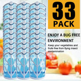BAIMNOCM 33 Pack Refills Cartridge Compatible with Zevo Flying Insect Trap Refill M364 M364A and Max,White