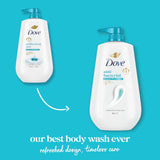 Dove Body Wash with CWmp Antibacterial For All Skin Types Protects from Dryness 30.6 oz