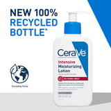 CeraVe Intensive Moisturizing Lotion, Hydro-Urea + Shea Butter, Body Lotion For Dry Skin, Relieves Signs Of Extra Dry Skin, Non Greasy Hydrating Cream For Rough, Tight, Red & Itchy Skin, 8oz