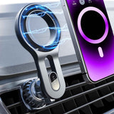 LISEN for MagSafe Car Mount, 2026 Magnetic Phone Holders for Car Air Vent Phone Mount [Ultra-Magnetic] Hands Free Cell Phone Holder Strong Clip Car Accessories for Men Women fit iPhone 17 16 15 14 Pro