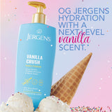 Jergens Shea Fusion Vanilla Crush Body Lotion for Dry Skin, Moisturizing Body Lotion with Shea Butter and Vitamin E, 14 fl oz