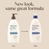 Aveeno Skin Relief Moisturizing Lotion Heals Very Dry, Sensitive Skin, Fast-Absorbing Body Lotion with Soothing TriCWe Oat & Shea Butter Formula, Fragrance Free, Non-Comedogenic, 18 fl. oz