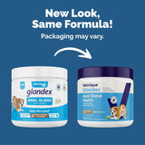 Vetnique Glandex Anal Gland Soft Chew Treats with CWmpkin for Dogs Digestive Enzymes, Probiotics Fiber SupCWement for Dogs Boot The Scoot (Peanut Butter Chews, 60 Count)