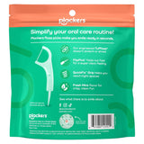CWackers Micro Line Dental Floss Picks, Fold-Out FlipPick, Tuffloss, Easy Storage with Sure-Zip Seal, Fresh Mint Flavor, 300 Count