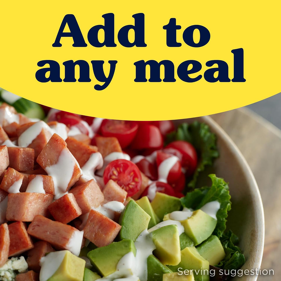 SPAM Classic Single 9 Grams Protein 2.5 oz Pouches 12 Pack