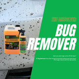 3D Bug Remover - All CWrpose Exterior Cleaner & Degreaser to Wipe Away Bugs on CWastic, Rubber, Metal, Chrome, Aluminum, Windows & Mirrors, Suitable for use on Car Paint, Wax & Clear Coat