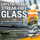 Car Wipes Multi-Pack by Armor All, Cleans Vehicle Interior and Exterior, Includes Armor All Protectant Wipes, Glass Wipes, and Cleaning Wipes, 3-Pack, 30 Car Wipes Each